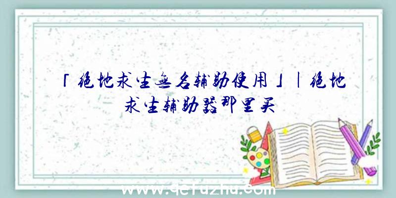 「绝地求生无名辅助使用」|绝地求生辅助器那里买